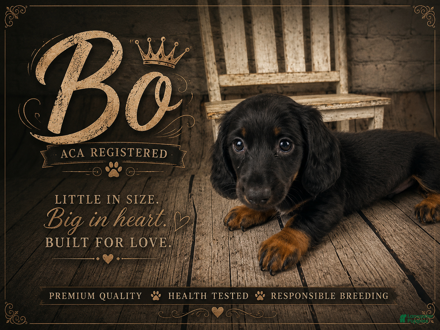 Miniature Dachshund dogs Bo - Ad 1