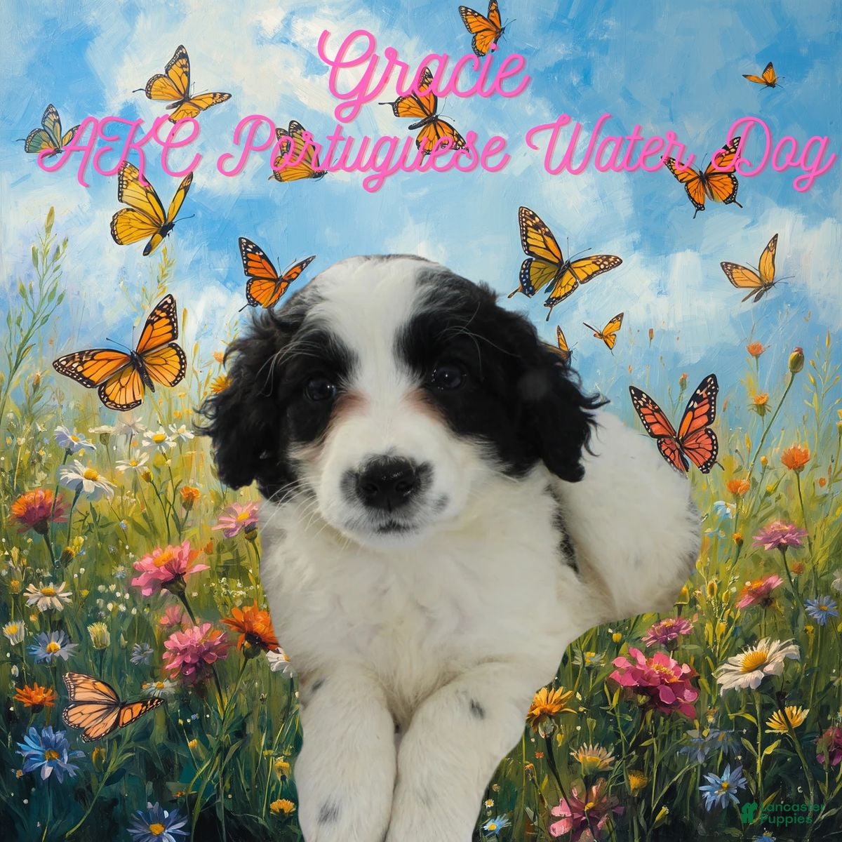 Portuguese Water Dog dogs Gracie - Ad 1