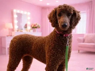 Standard Poodle dogs Akc Clear bred color Red Sophie - Ad 7