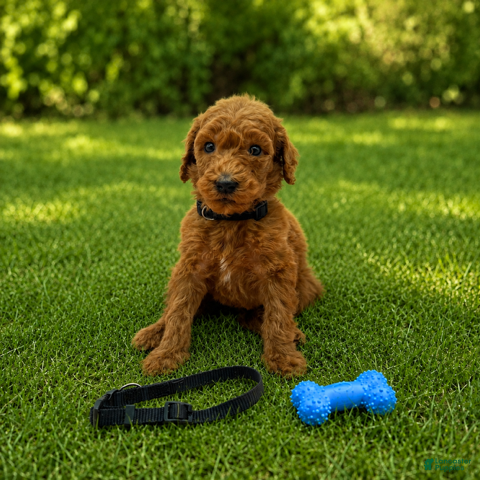 Standard Poodle dogs Diesel (Black Collar) - Ad 15
