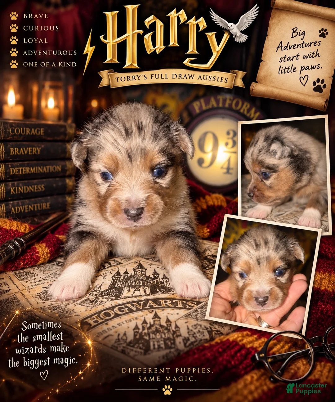 Toy Australian Shepherd dogs for sale: Toy Australian Shepherd HARRY - Ad 1