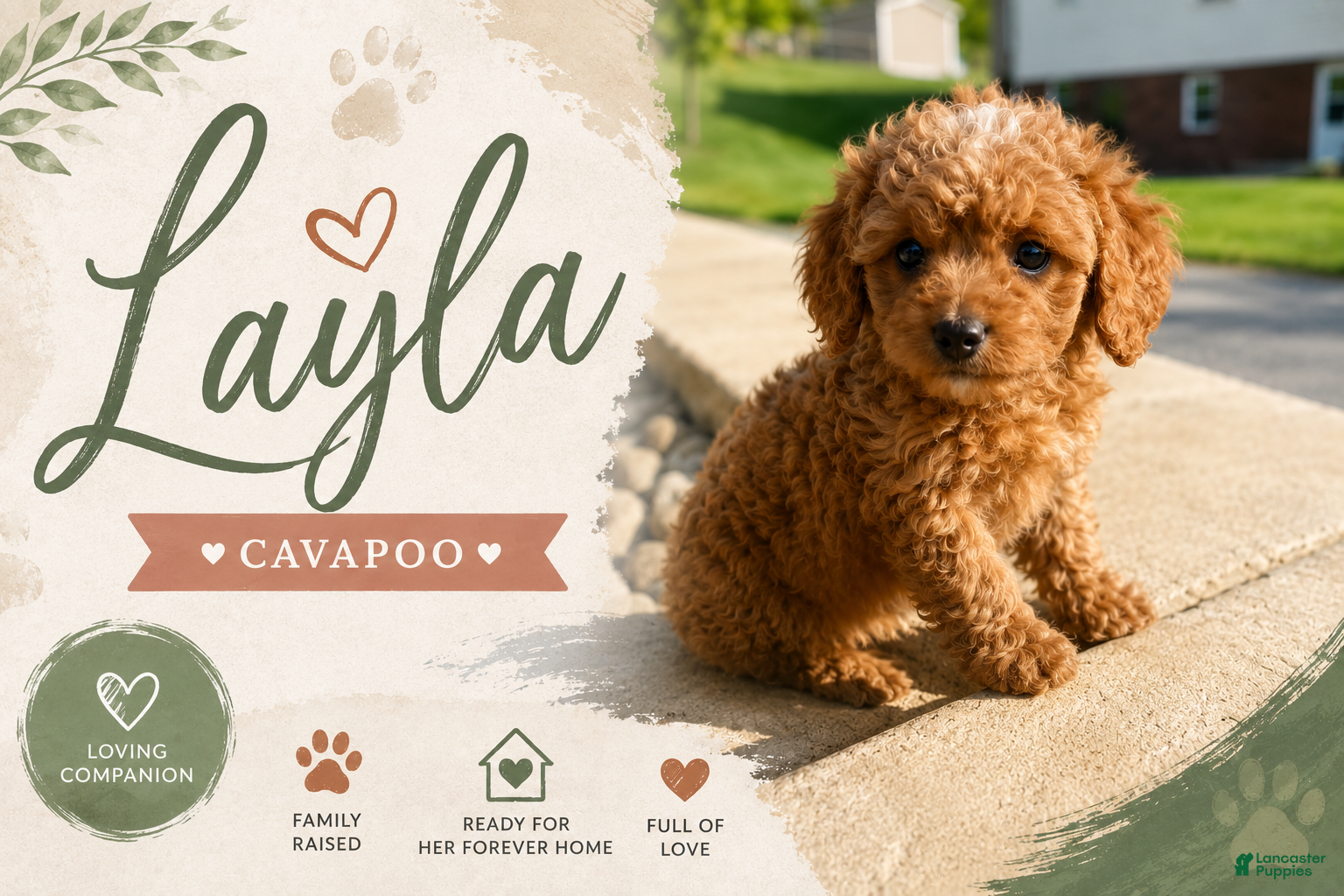 Cavapoo dogs Layla - Ad 1