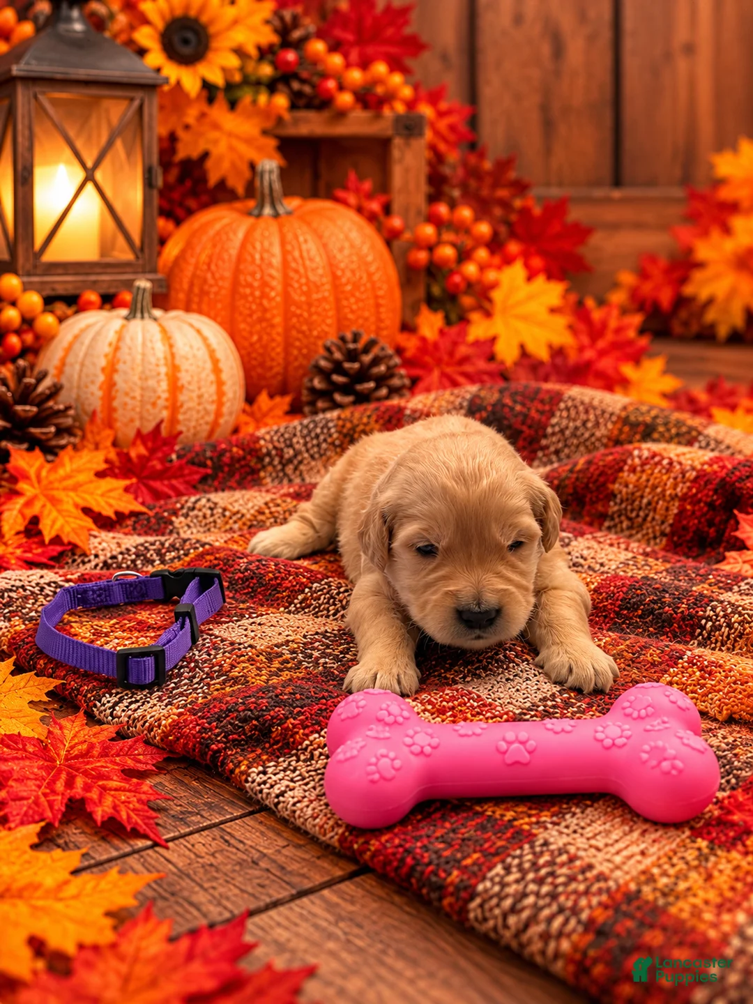 Golden Retriever dogs for sale: Missy - Purple Collar - Ad 1