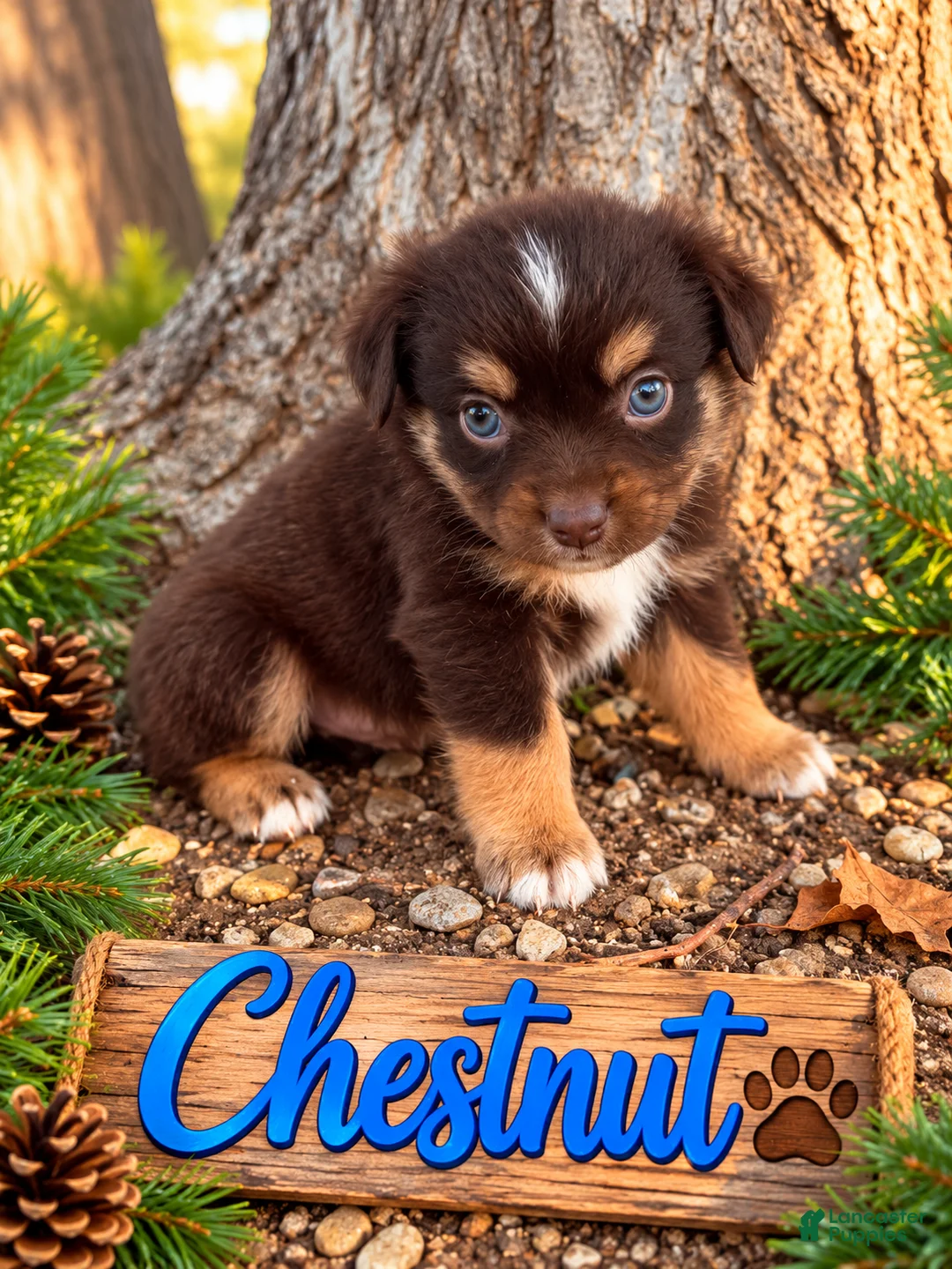 Miniature Australian Shepherd dogs for sale: Chestnut - Ad 1