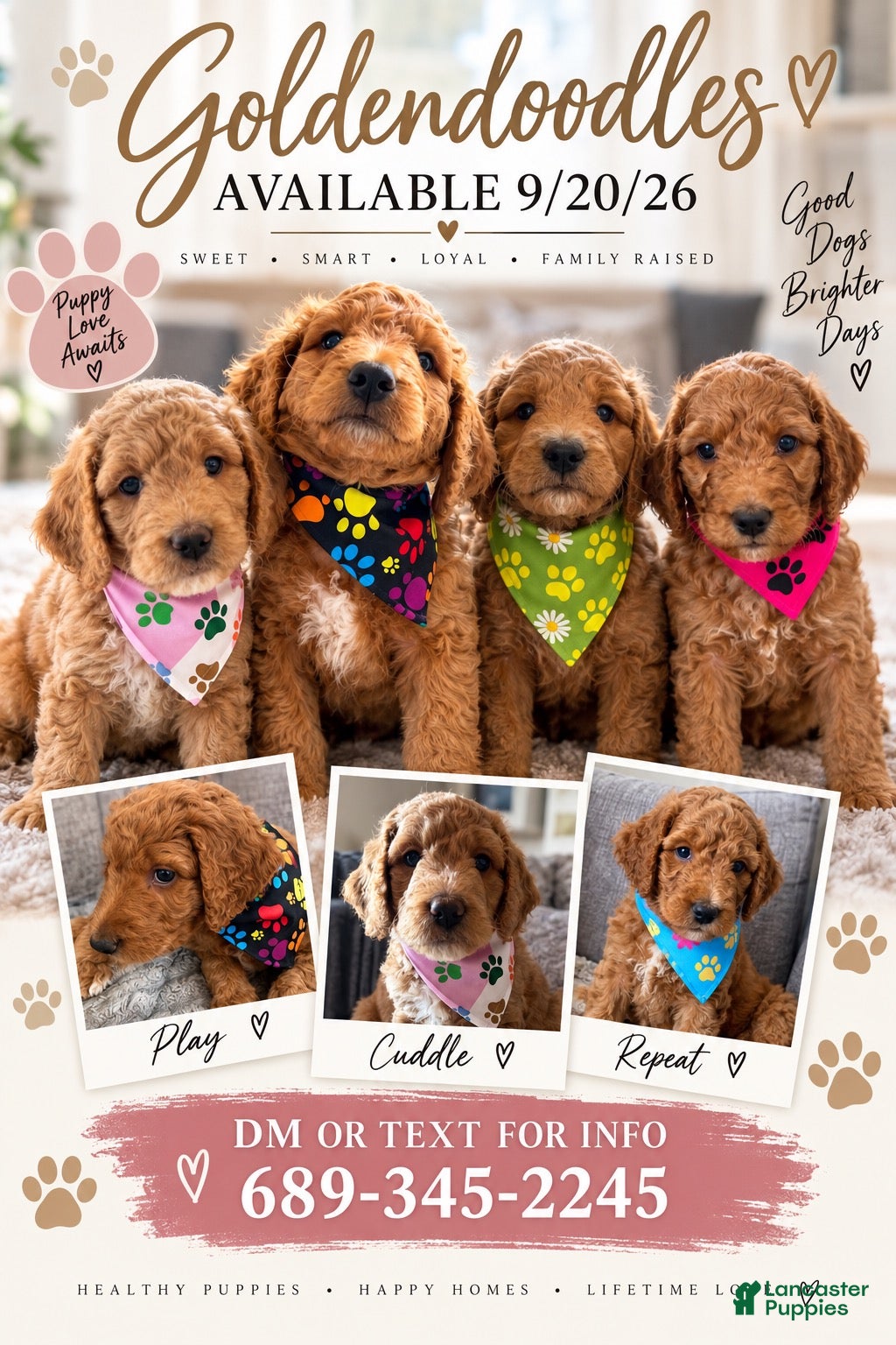 Goldendoodle dogs Biscuit - Ad 17