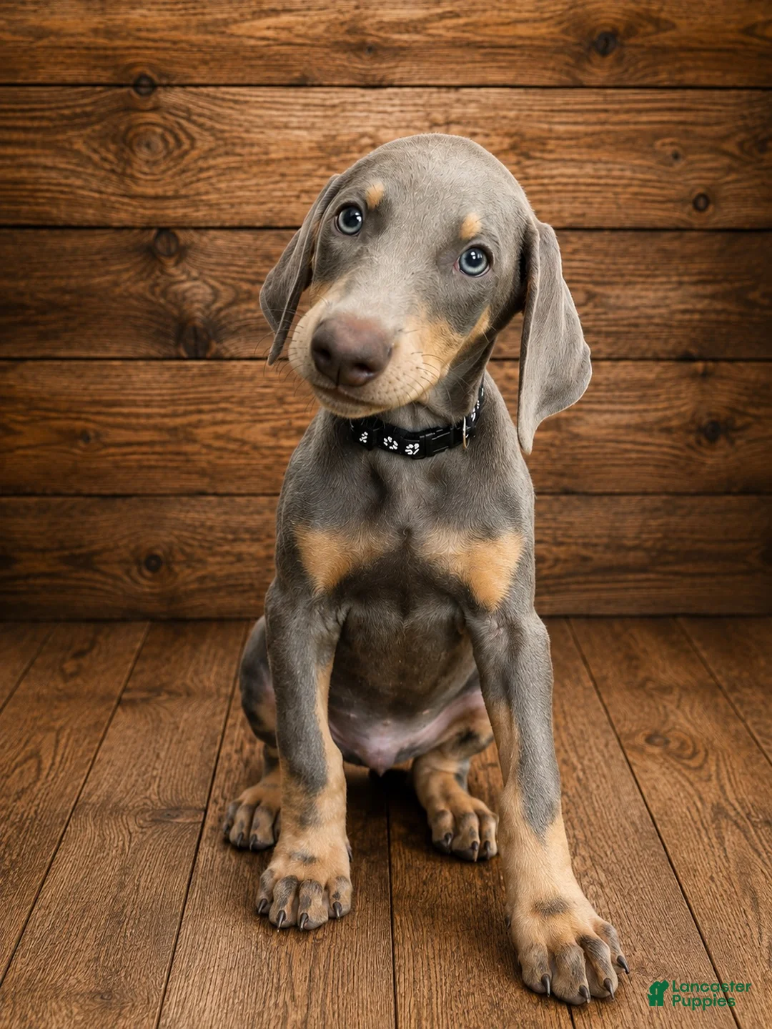 Doberman Pinscher dogs for sale: Black collar female  - Ad 1