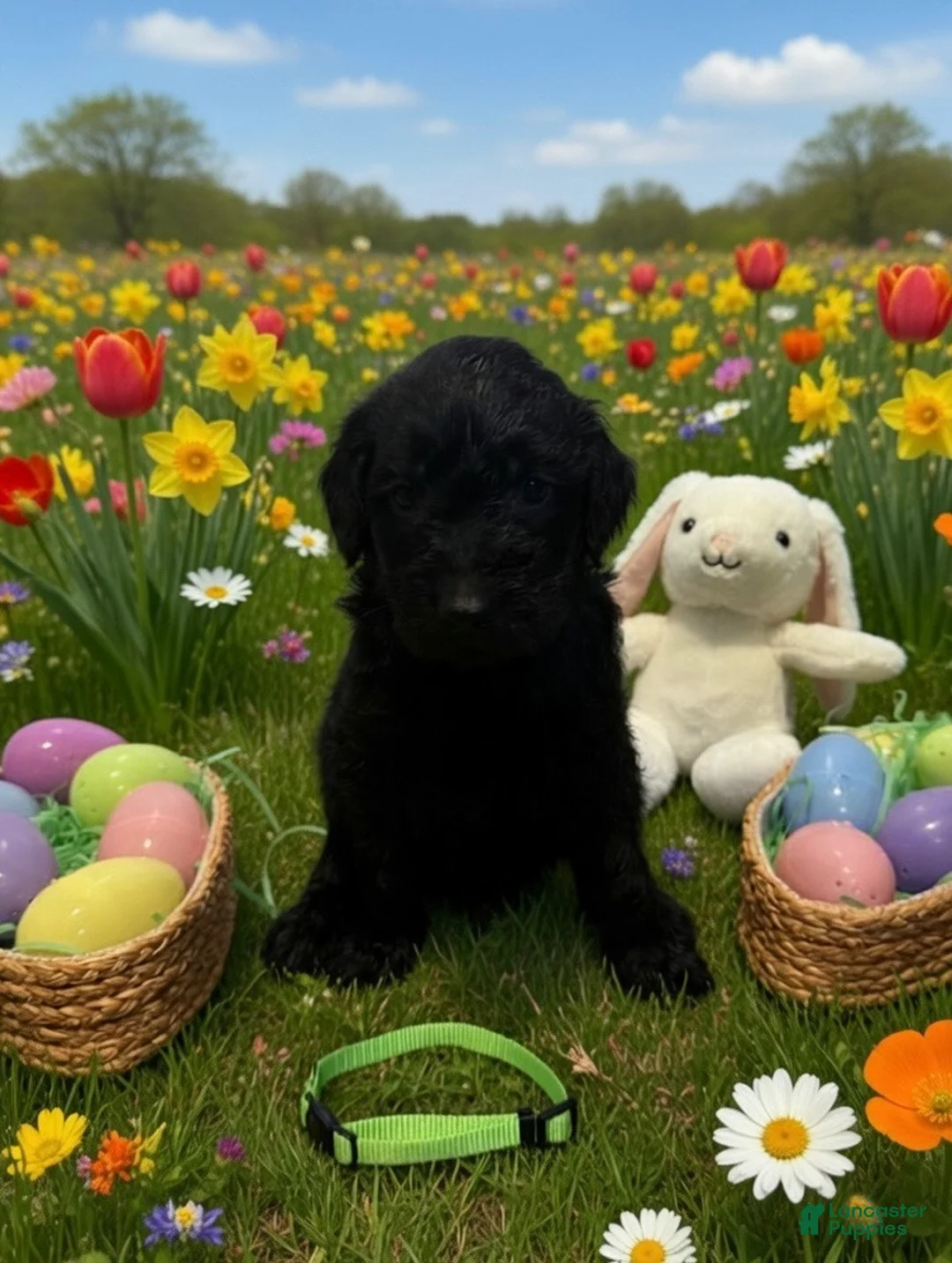 Goldendoodle dogs for sale: Goldendoodle Puppy 2 Lt green - Ad 1