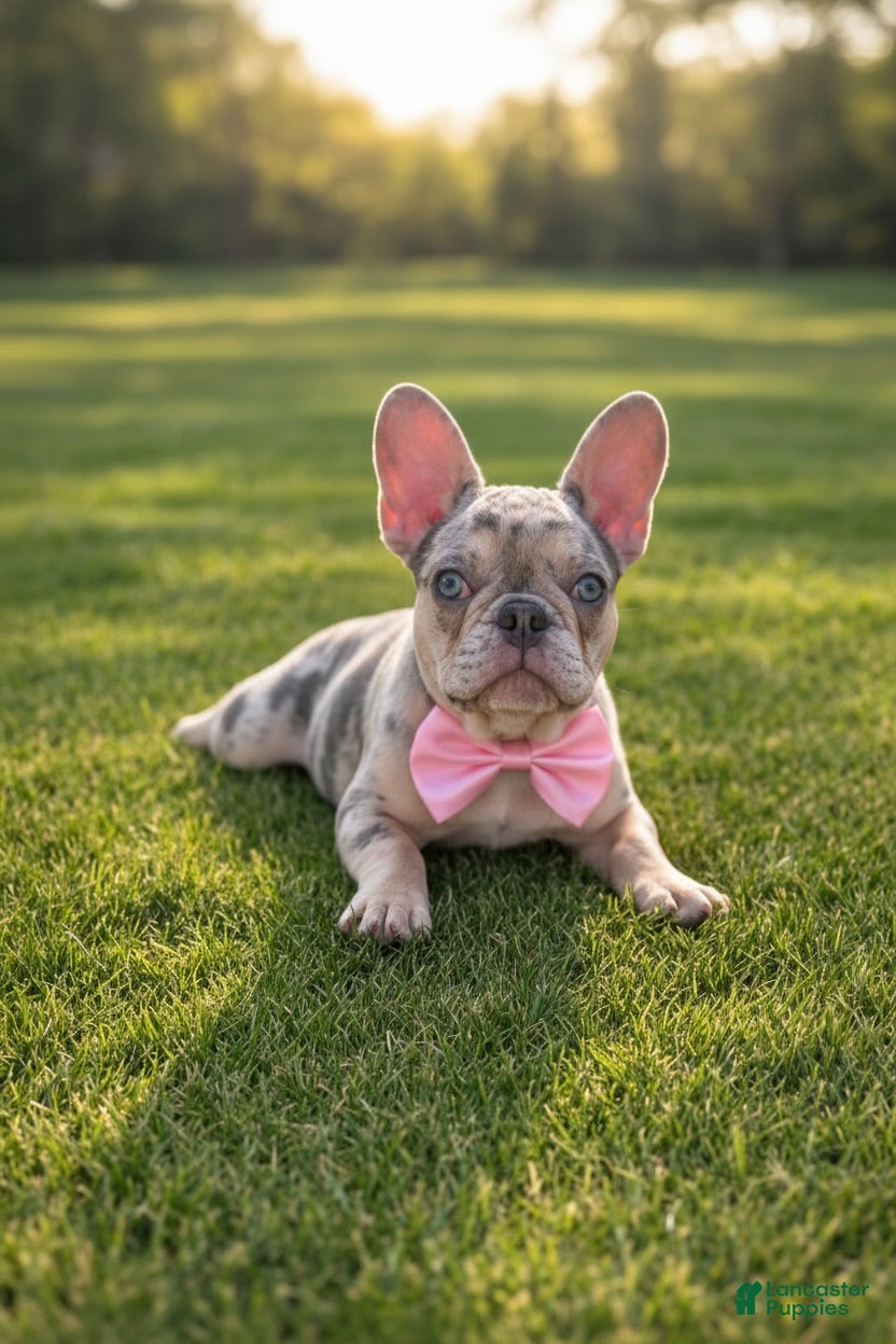 French Bulldog dogs Lavender - The Playful Pouncer  - Ad 1