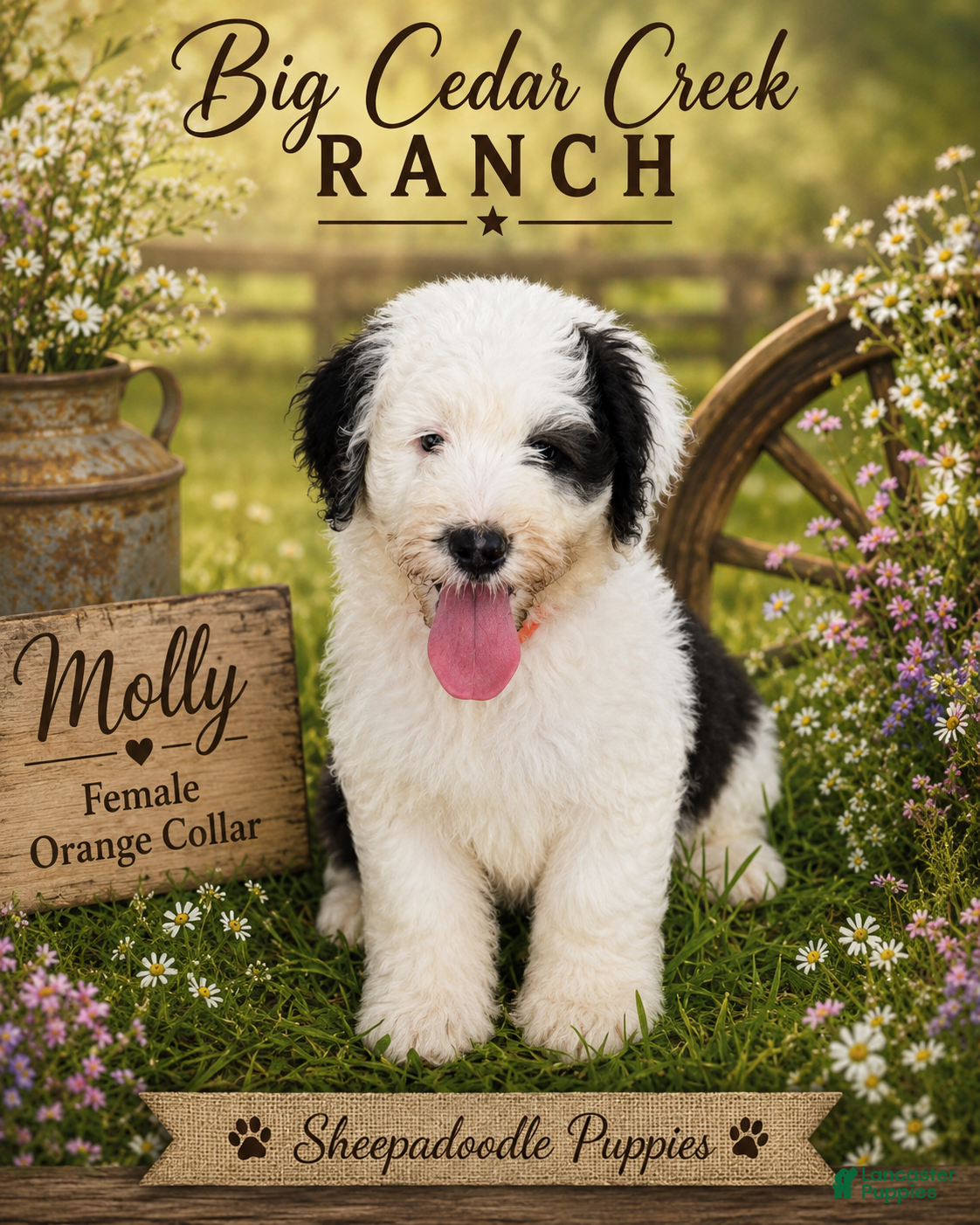 Sheepadoodle dogs Molly - Ad 30