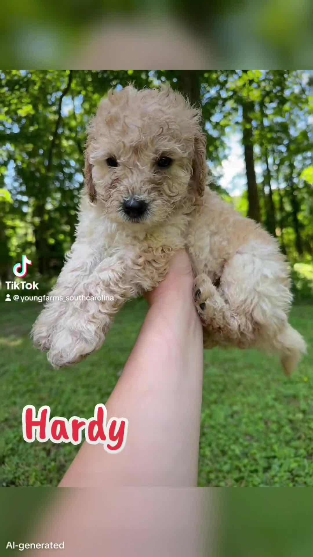 Mini Goldendoodle dogs for sale: Hardy - Video 1