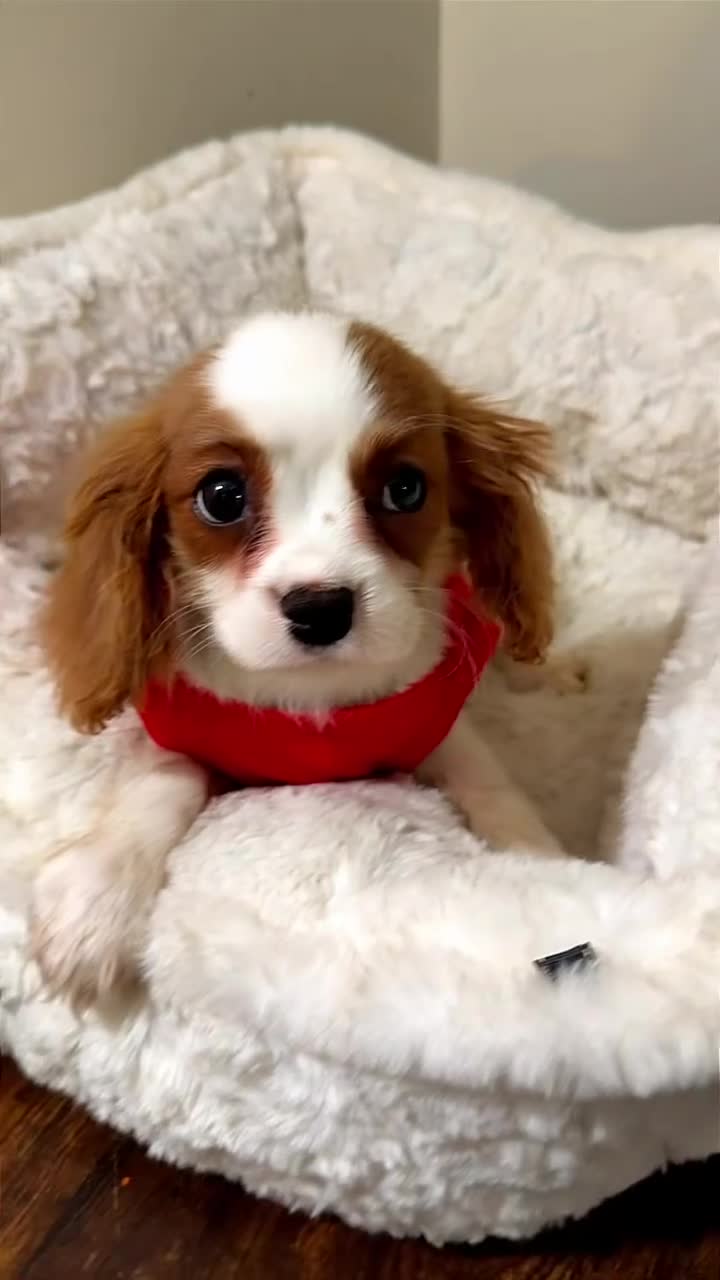 Cavalier King Charles Spaniel dogs for sale: Raven  - Video 1